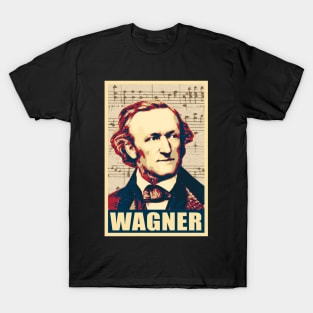 Richard Wagner musical notes T-Shirt